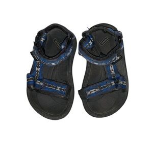 Teva Youth Hurricane Sport Sandal Nylon Hook & Loop 6294 Blue Black White